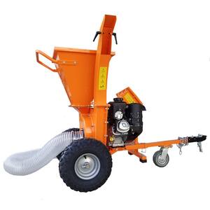 3 in. 7 HP Gas Powered Kohler Engine Direct Drive 3-in-1 Chipper Shredder Vacuum Mulcher Kit with Trailer Tow Hitch