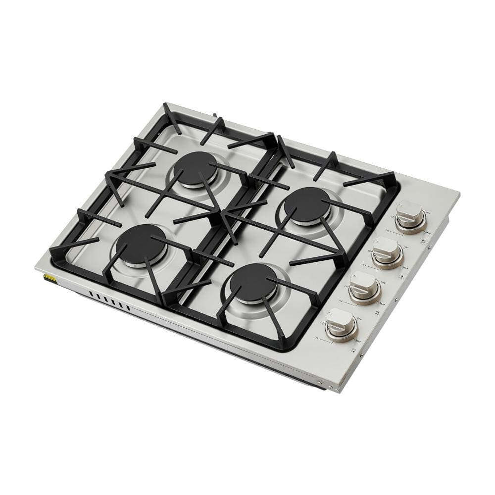 Gas Cooktop 30 in. Built-In with 4 Sealed Burners, 48000 BTU Stainless Steel Stove Top, NG and LP Convertible price history on PriceWatchPro