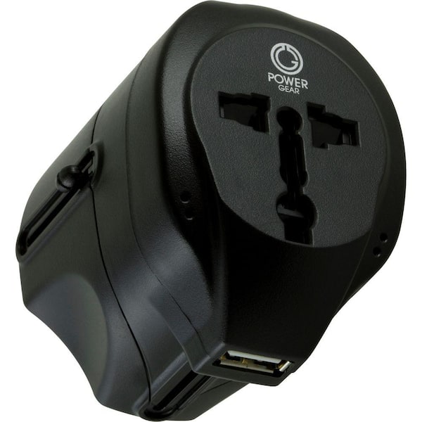 International Travel Adapter with USB