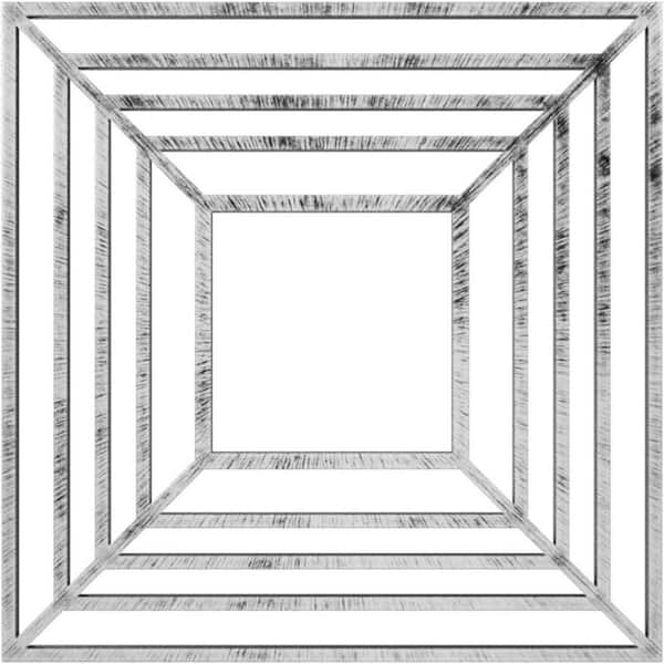 Ekena Millwork 1 in. x 38 in. x 38 in. Raven Architectural Grade PVC Pierced Ceiling Medallion