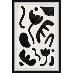 "Complicated Formation" by Marmont Hill Framed Abstract Art Print 18 in. x 12 in.
