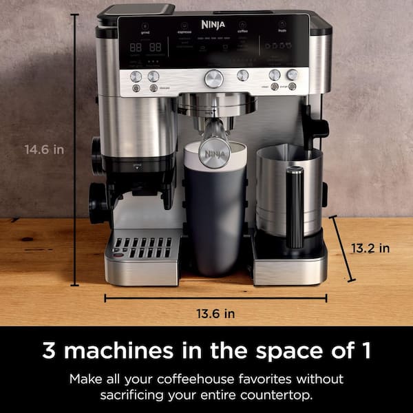SharkNinja Ninja 8-Cups Luxe Cafe Premier Series 3-in-1 Espresso