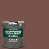 BEHR PREMIUM 1 gal. #SC-135 Sable Solid Color Waterproofing Exterior ...