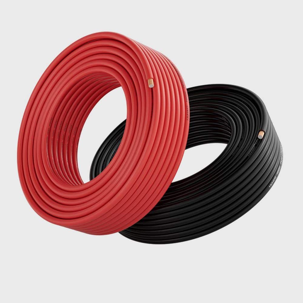 50 ft. 18 AWG /2-Conductor Stranded Non-Grounded Landscape Lighting Wire Cut Flexible CCA Electrical Roll price history on PriceWatchPro