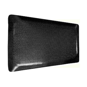 Rhino Hide Double Sponge Black 24 in. x 72 in. Anti-Fatigue Mat