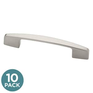 Liberty Newton  Dual Mount 2-3/4 or 3 in. (70/76 mm) Satin Nickel Cabinet Drawer Pull (10-Pack)