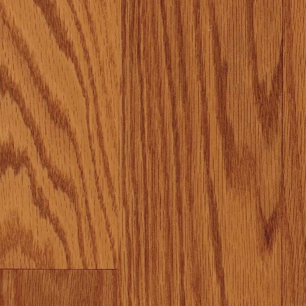 Mohawk Greyson Cinnamon Oak Laminate Plank Flooring - 5 in. x 7 in. Take Home Sample