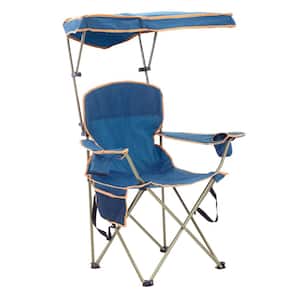 MAX Navy Polyester and Nylon Camp Chair