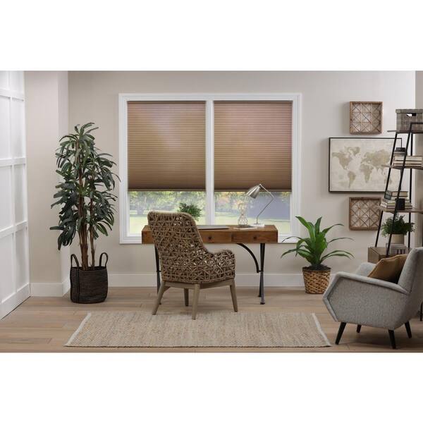 Perfect Lift Window Treatment Latte Cordless Light Filtering Eco
