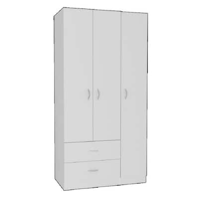 Tuhome Armoires Wardrobes Bedroom, Wardrobe Cabinet Home Depot