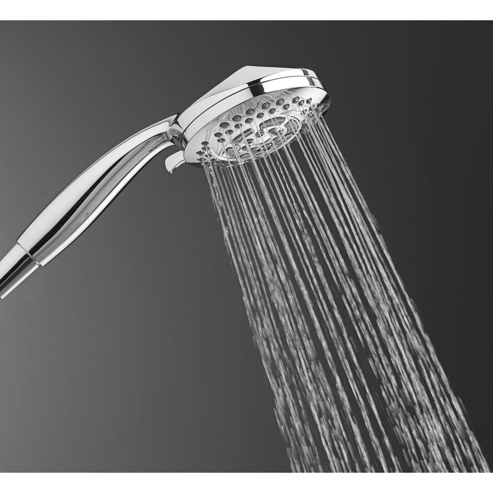 HydroFocus Satin Nickel Multi-Function Handheld Shower Head