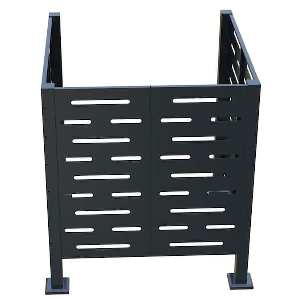 Unbranded Air Conditioner Fence for Outdoor Units, Perfect to Conceal Air Conditioning and Metal Privacy Fence Cover