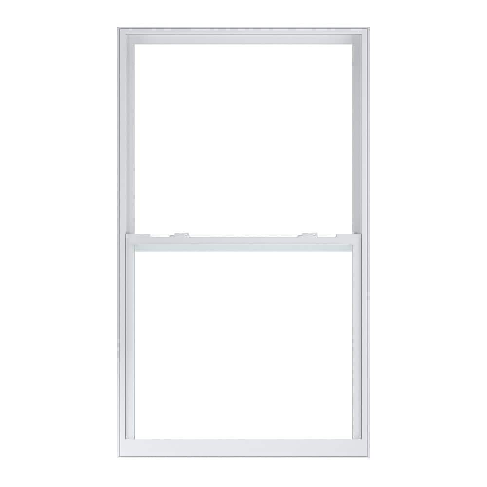 American Craftsman 35.8 in. x 61.8 in. 70 Series Low-E Argon SC Glass  Single Hung White Vinyl Impact FL Flange Window, Screen Incl 70 SHFL - The  Home Depot