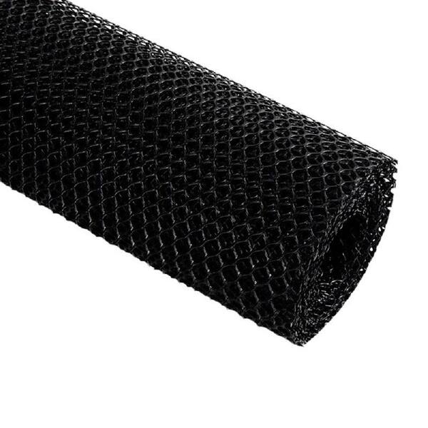 Wellco 3.3 ft. x 50 ft. Chicken Plastic Net Farming Plastic Net Plastic Poultry Fence 0.7 in. mesh Black