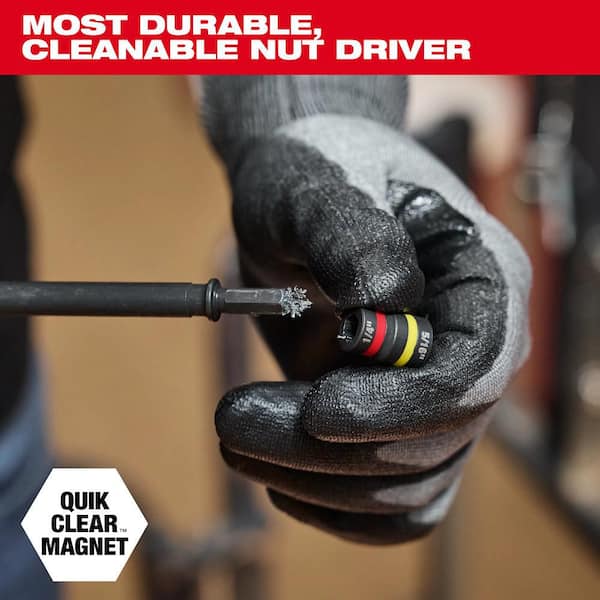 Milwaukee SHOCKWAVE Impact Duty 1/4 and 5/16 x 6 in. QUIK-CLEAR 2