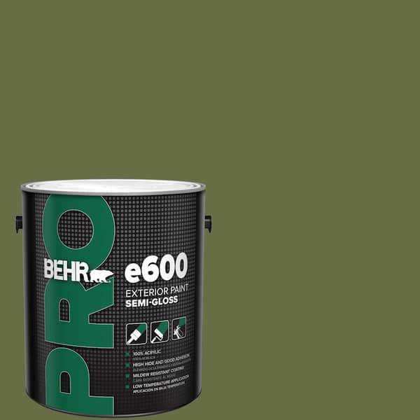 BEHR PRO 1 gal. #MQ6-62 Coconut Grove Semi-Gloss Exterior Paint