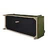 Jennifer Taylor Knox 84 in. Pillow Square Arm Modern Farmhouse Performance Velvet Living Room Sofa Couch in Olive Green 64110-3-V036