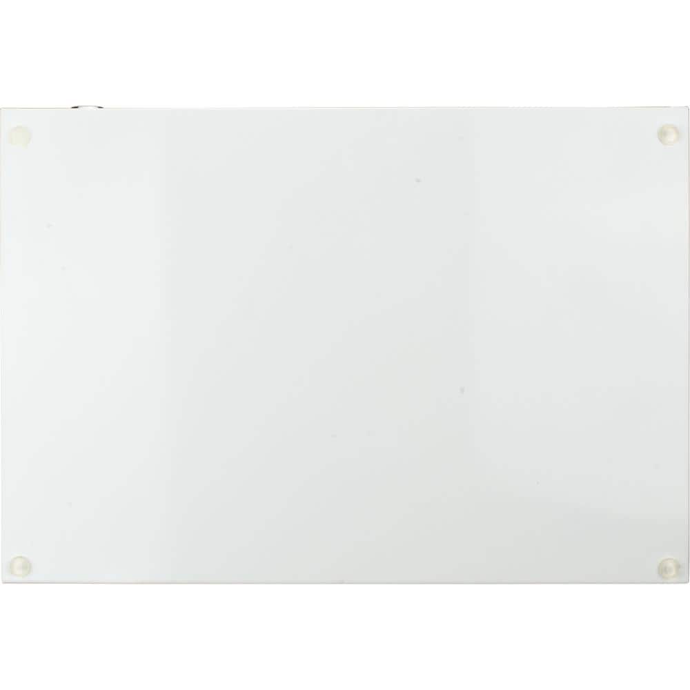 White Steel Key Lock Desktop Drop Box with Backup Keys