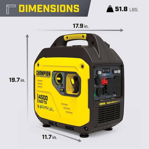 Champion Power Equipment 4500/3250-Watt Recoil Start Gasoline