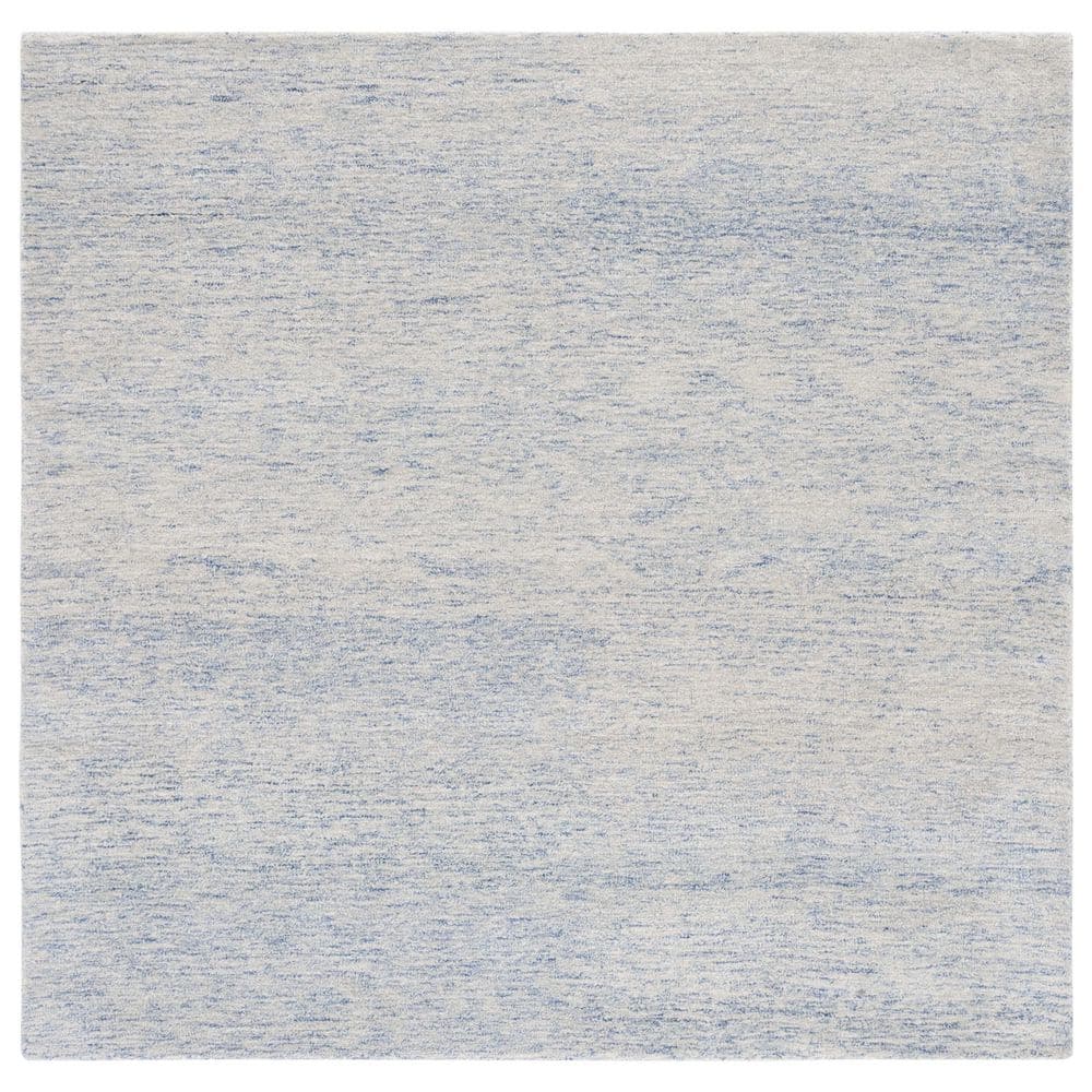 SAFAVIEH Metro Blue/Ivory 6 ft. x 6 ft. Gradient Square Area Rug MET867M6SQ The Home Depot