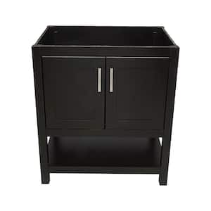Taos 31 in. W x 22 in. D x 35 in. H Bath Vanity Cabinet without Top in Espresso