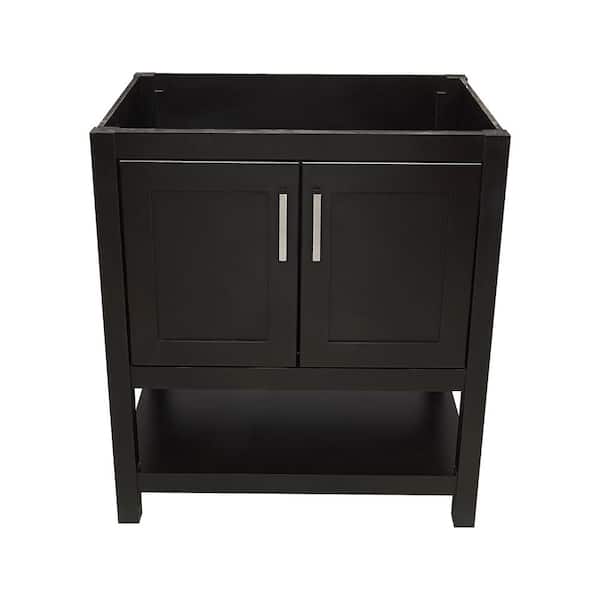 Ella Taos 31 in. W x 22 in. D x 35 in. H Bath Vanity Cabinet without Top in Espresso