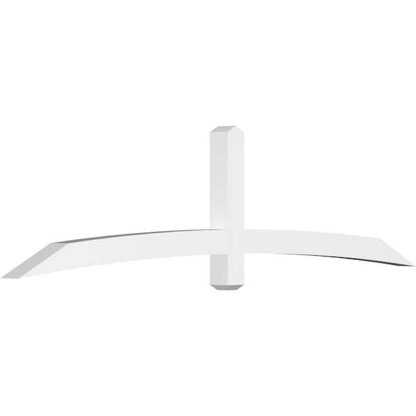 Ekena Millwork Bellingham 96 in. W x 24 in. H x 4 in. D Signature Polyurethane Bracket