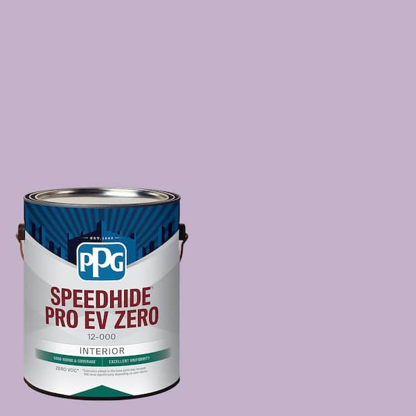 PPG Speedhide Pro EV Zero 1 gal. Purple Essence PPG1176-4 Eggshell Interior Paint