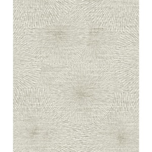 Zion Taupe Starburst Grey Wallpaper Sample