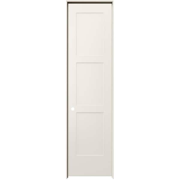JELD-WEN 24 in. x 96 in. Birkdale Primed Right-Hand Smooth Hollow Core Molded Composite Single Prehung Interior Door