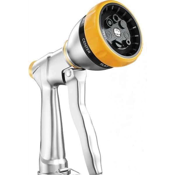 Unbranded Garden Hose Nozzle Sprayer, 100% Heavy Duty Metal Water Hose  Sprayer with 7 Spray Patterns B09KRR4TBW