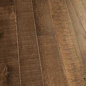 Take Home Sample - Monterey French Oak Water Resistant Distressed Solid Hardwood Flooring - 5 in. x 7 in.