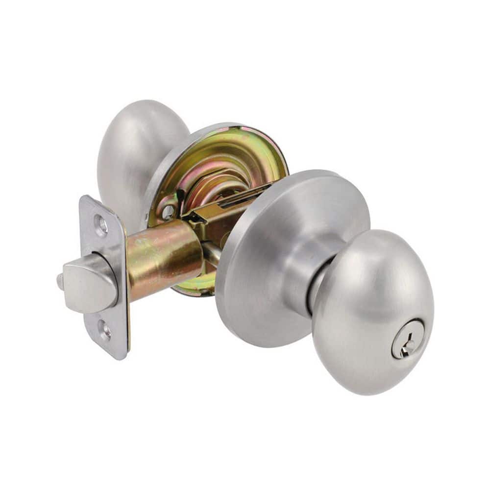 Delaney Derby Entry Door Knob in Satin Nickel price history on PriceWatchPro