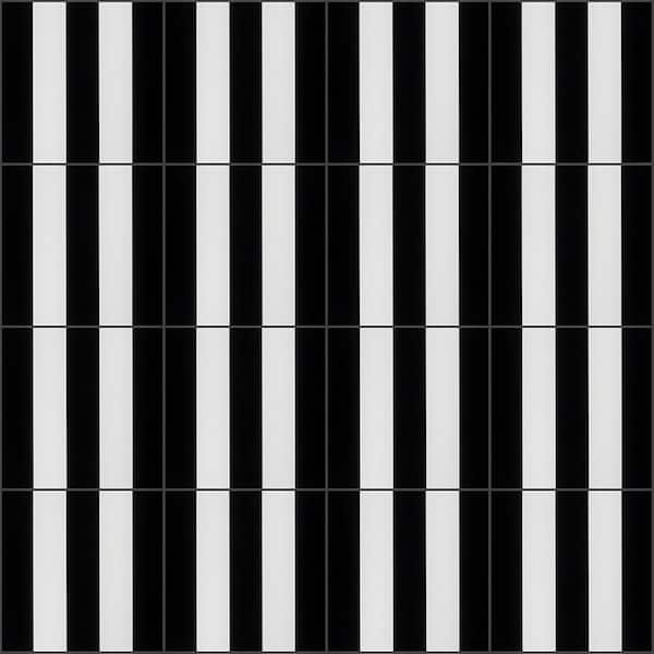Elizabeth Sutton Bow Viva 12 in. x 12 in. Polished Marble Floor and Wall Mosaic Tile (1 sq. ft. / Sheet)