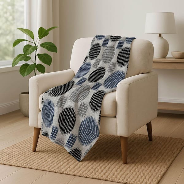 Premium Machine Washable ASB900 Gray 50 in. x 70 in. Sherpa Throw Blanket