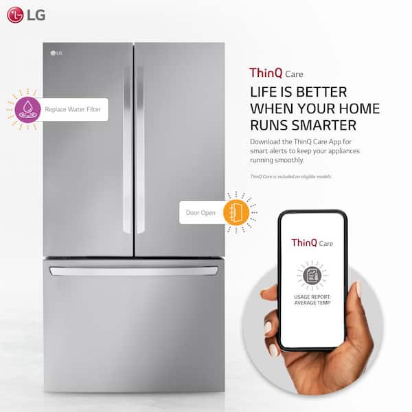 LG Refrigerator - How to Change the Water Filter (4 Door-French