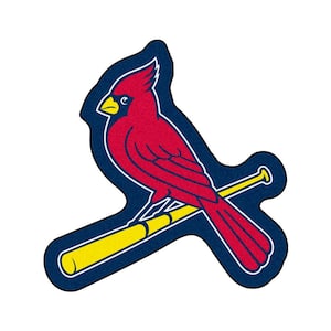 St. Louis Cardinals Red 2.5 ft. x 2.5 ft. Mascot Area Rug