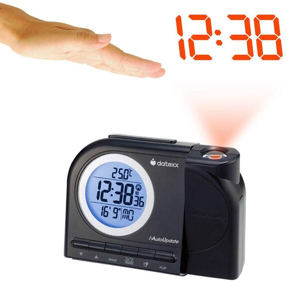 DATEXX RC Projection Clock with Motion Sensor