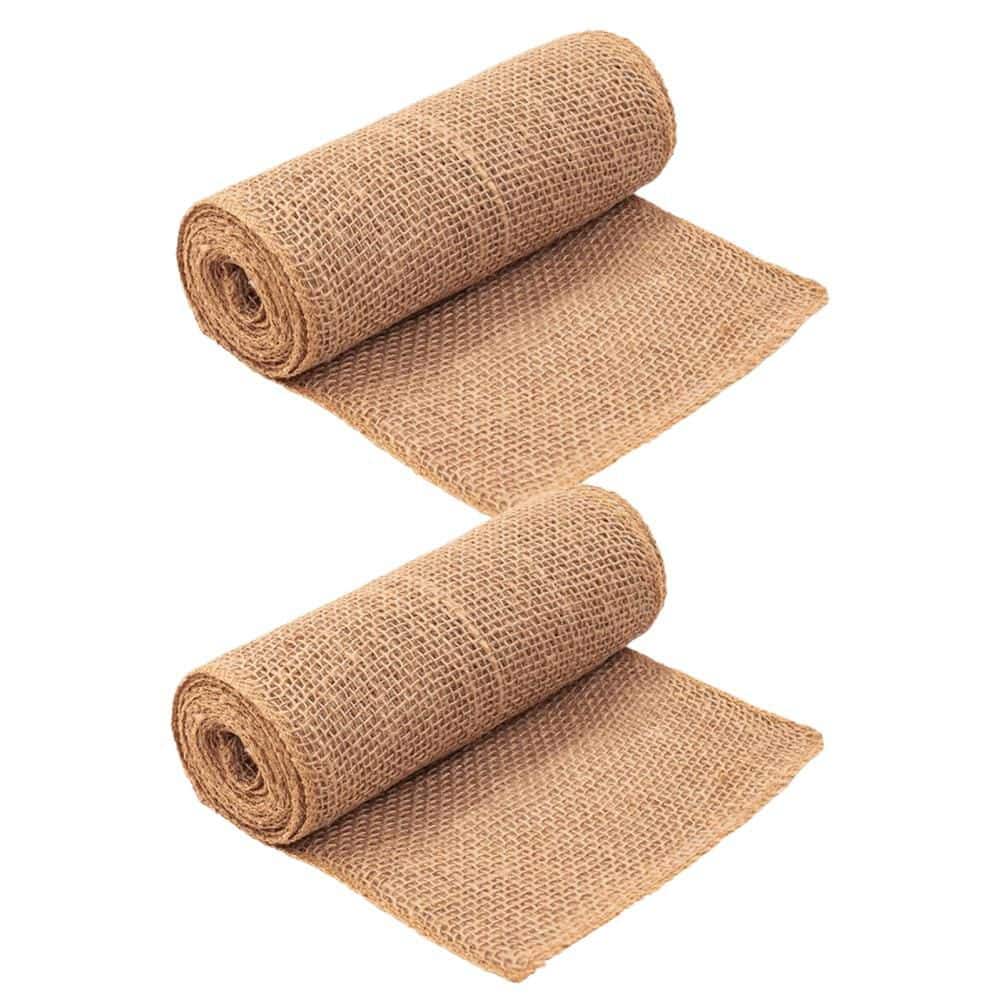 7.8 in. x 9.8 ft. Burlap Tree Protector Wraps for Garden Plants, Winter Tree Trunks and Keeping Warm(2-Pack) price history on PriceWatchPro