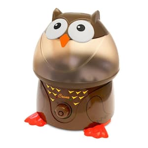 1 Gal. Adorable Ultrasonic Cool Mist Humidifier for Medium to Large Rooms up to 500 sq. ft. - Owl
