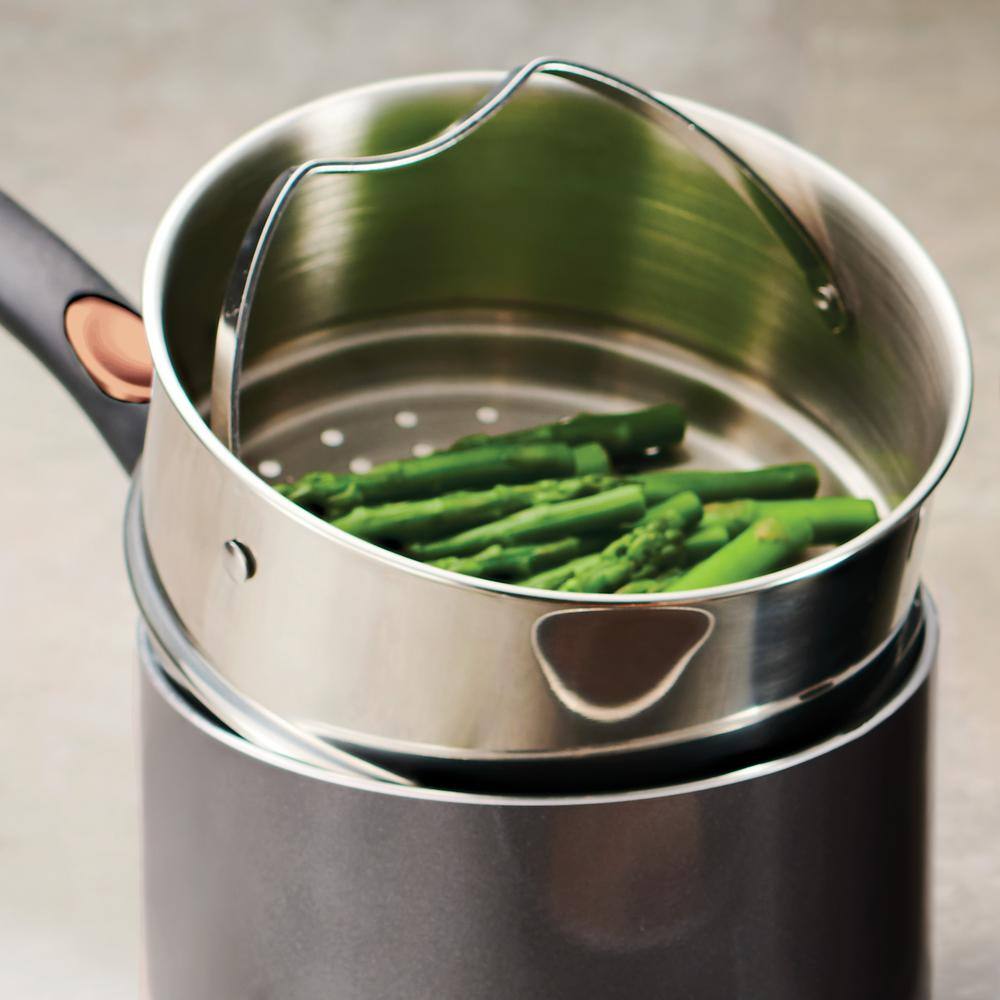 Tramontina 12-Piece Black Aluminum Nonstick Cookware Set