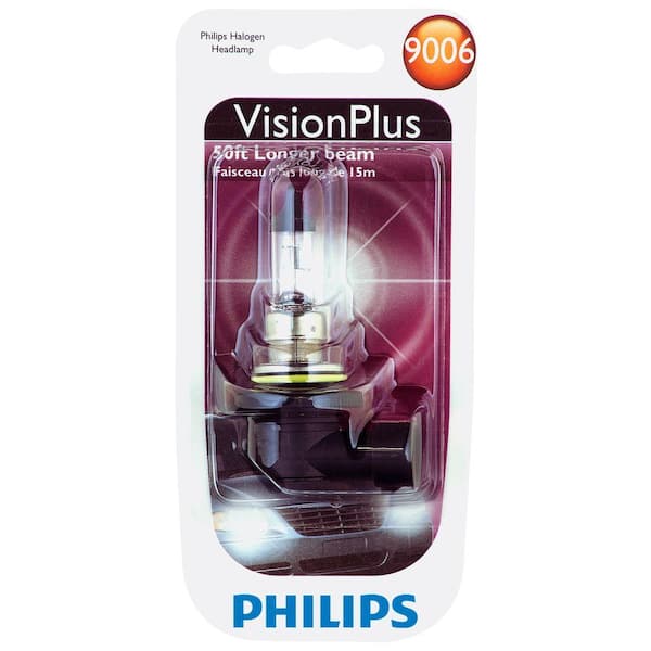 Philips Visionplus 9006 Headlight Bulb (1-Pack)