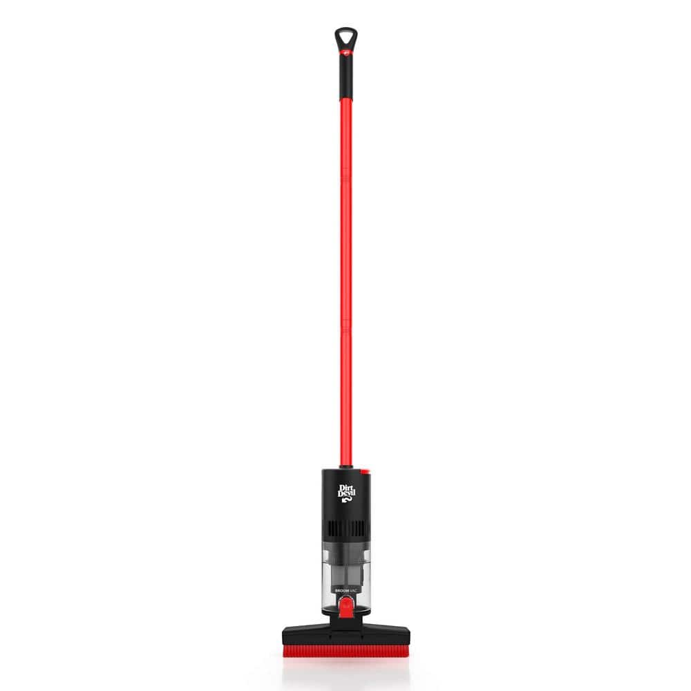 Dirt Devil Broom Vac, Bagless, Cordless, Rinseable Filter, Lightweight 