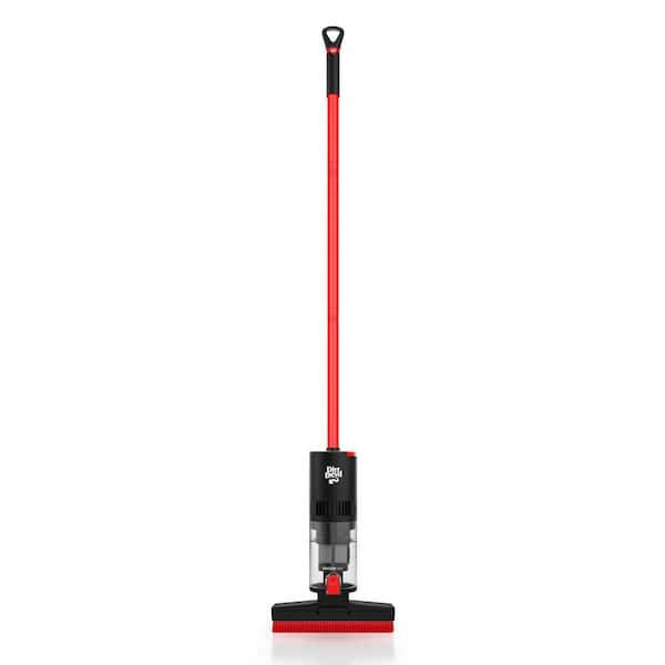 Dirt Devil Broom Vac, Bagless, Cordless, Rinseable Filter, Lightweight Broom Vacuum Cleaner, Wall Mount and Charger Included