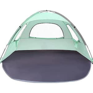 Beach Tent Sun Shade Shelter for 2-3 Person with UV Protection, Extended Floor