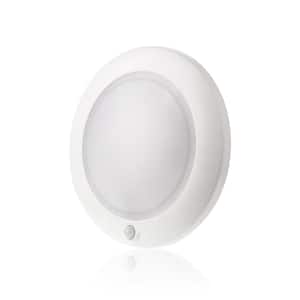 15-Watt 6 in. CCT Selectable Integrated LED Recessed Surface Downlight Trim Dimmable Wet Location CEC w Motion Sensor