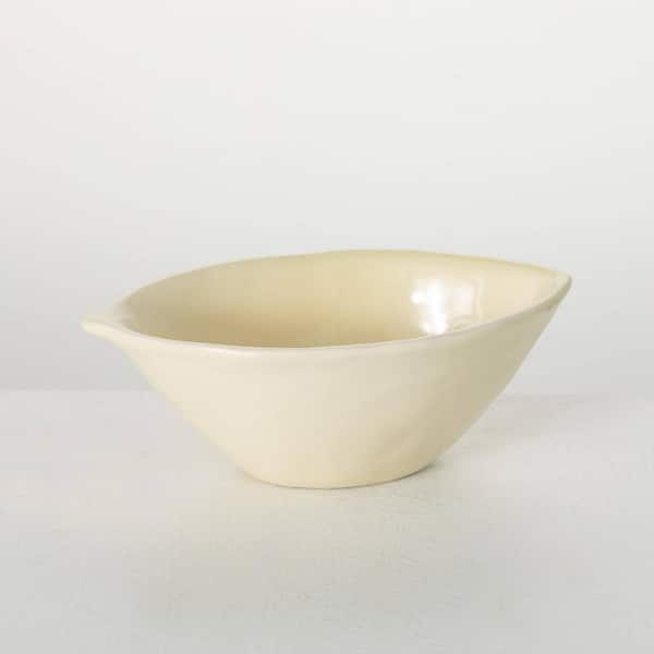 SULLIVANS 3 in. Ceramic Olive Serving Bowl