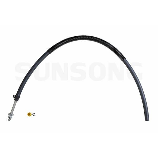 Sunsong Power Steering Return Line Hose Assembly - Gear To Cooler