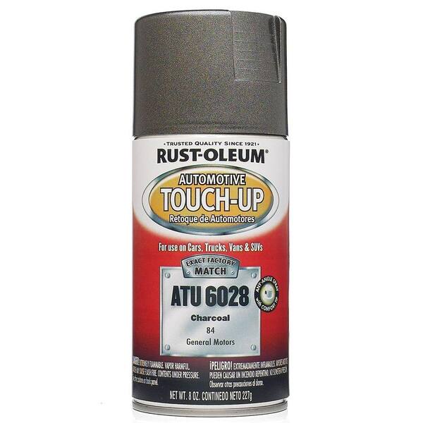 Rust-Oleum Automotive 8 oz. Charcoal Touch-Up Spray Paint (6-Pack)