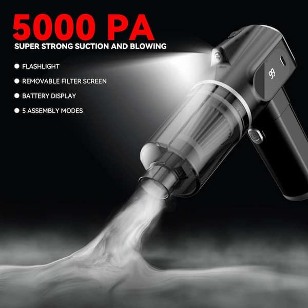 5 Kpa  4 in 1 Bagless Corded HEPA Filter Handheld Vacuum for Multisurface